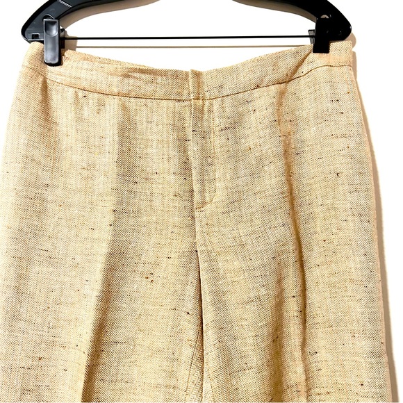 Dana Buchman Women’s Separates Herringbone Tan/Beige Blazer Size10 & Pants Size8 - Picture 9 of 13